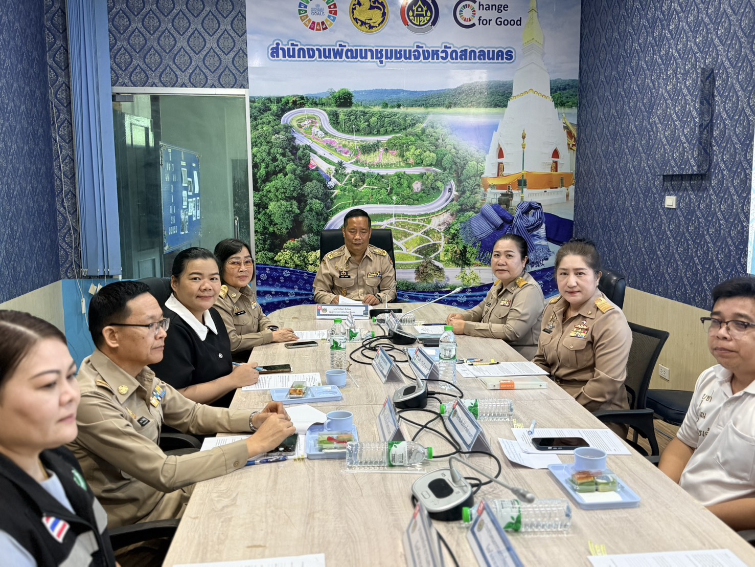 พช.สกลนคร ประชุมบริหารกองทุนพัฒนาเด็กชนบทฯ เดินหน้าหนุนทุนและพัฒนาคุณภาพชีวิตเด็กยากจน