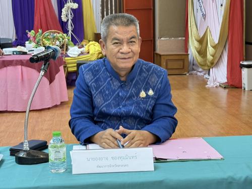 พช.สกลนคร ประชุมผู้บริหารฯ เดินหน้าขับเคลื่อนนโยบายรัฐ มุ่งยกระดับเศรษฐกิจฐานราก สร้างชุมชนเข้มแข็งอย่างยั่งยืน