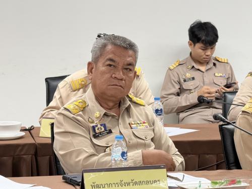 พช สกลนคร ร่วมประชุม มท.–นายอำเภอ ขับเคลื่อนนโยบายสำคัญสู่พื้นที่ เดินหน้าพัฒนาชุมชนให้เข้มแข็งอย่างเป็นรูปธรรม